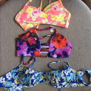 Lot of 5 bikinis.